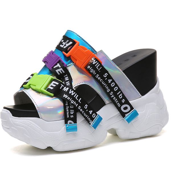 newdiscvry laser style women's platform slippers 2020 summer fashion women shoes comfortable slides ladies footwears, Black
newdiscvry laser style women's platform slippers 2020 summer fashion women shoes comfortable slides ladies footwears, Black