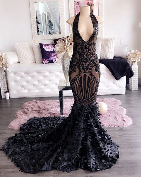long black prom dresses 2020 v neckline sequin flower lace african women black girl gala party gowns evening dress
long black prom dresses 2020 v neckline sequin flower lace african women black girl gala party gowns evening dress