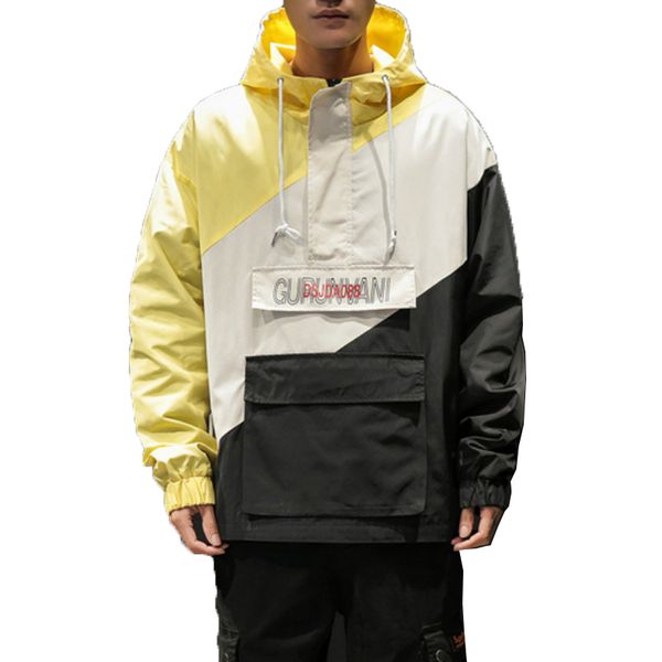 autumn men coats & jackets 2019 men windbreaker jacket college student hooded jacket male casual patchwork hip hop outwear m-5xl, Black;brown
autumn men coats & jackets 2019 men windbreaker jacket college student hooded jacket male casual patchwork hip hop outwear m-5xl, Black;brown
