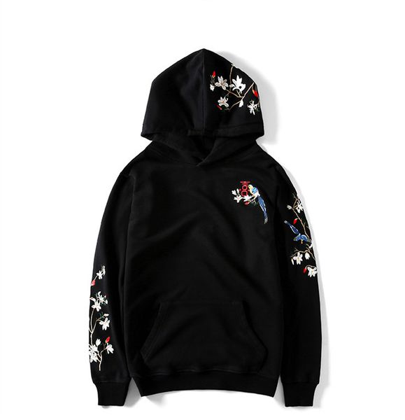 Chinese Style Flower Embroidery Womens Fashion Designer Sweatshirts Pullover Long Sleeve Regular Hoodies Casual Couple Apparel
Chinese Style Flower Embroidery Womens Fashion Designer Sweatshirts Pullover Long Sleeve Regular Hoodies Casual Couple Apparel