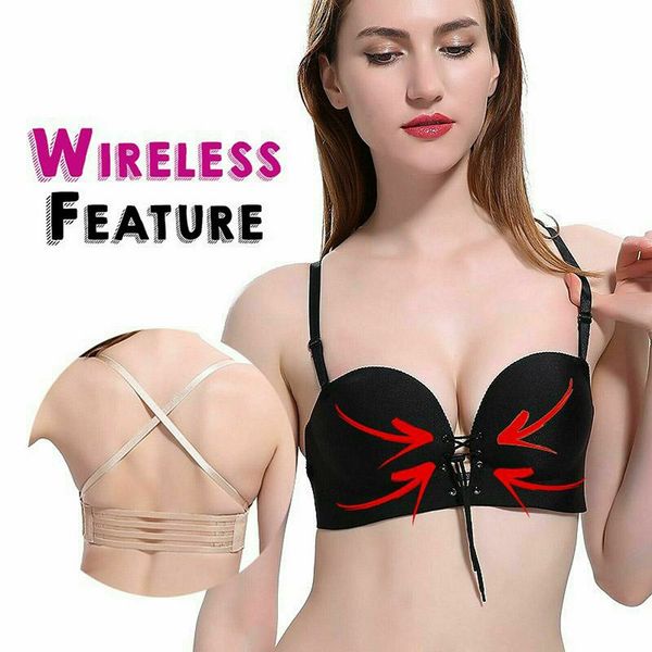 non-slip strapless bra underwear lift chest support breathable adjustable soft for women fs99, Red;black
non-slip strapless bra underwear lift chest support breathable adjustable soft for women fs99, Red;black