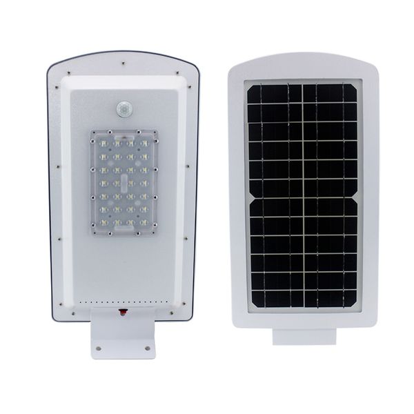 

umlight1688 solar led street light auto on/off dusk to dawn integrated ip65 flood light with pir motion sensor all-in-one wireles