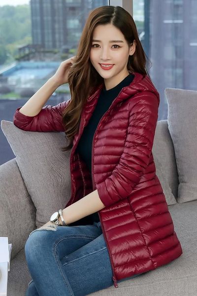 2018 winter 90 white duck down jacket fashion elegant korean-style versatile street hooded thin slim fit jacket, Black;white
2018 winter 90 white duck down jacket fashion elegant korean-style versatile street hooded thin slim fit jacket, Black;white