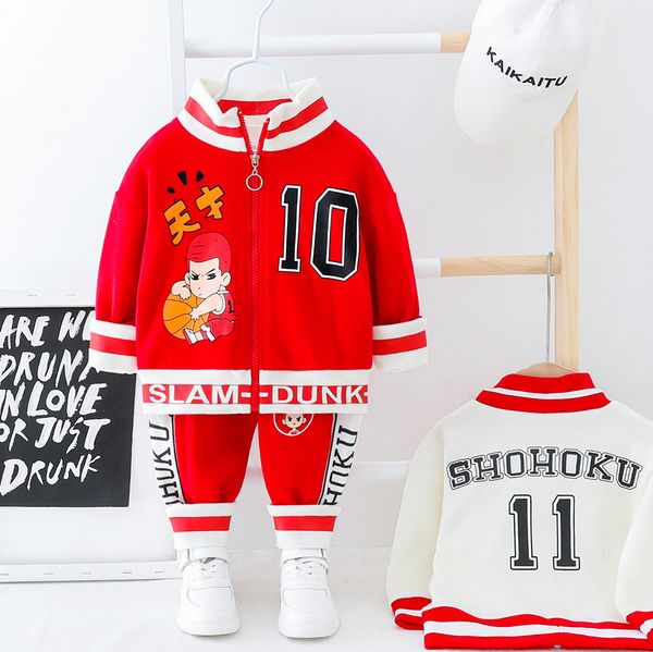 designer baby boys kid sports wear tracksuit 2 pieces outfit zipper basketball suits kids boys clothes long sleeve hoodies clothing set, White
designer baby boys kid sports wear tracksuit 2 pieces outfit zipper basketball suits kids boys clothes long sleeve hoodies clothing set, White