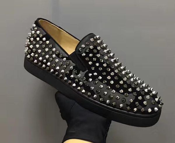 spikes red bottoms pik studded sneakers women men luxury designer boots flat casual red sole autumn winter casual shoe 02, Black
spikes red bottoms pik studded sneakers women men luxury designer boots flat casual red sole autumn winter casual shoe 02, Black