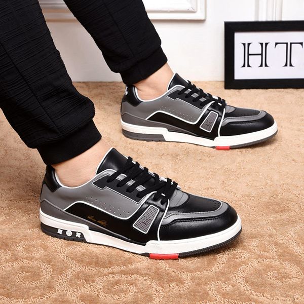 Men Shoes Fashion with Original Box Casual Shoes High Quality Version TRAINER SNEAKER Mens Shoes Leather Big Size Chaussures pour hommes
Men Shoes Fashion with Original Box Casual Shoes High Quality Version TRAINER SNEAKER Mens Shoes Leather Big Size Chaussures pour hommes
