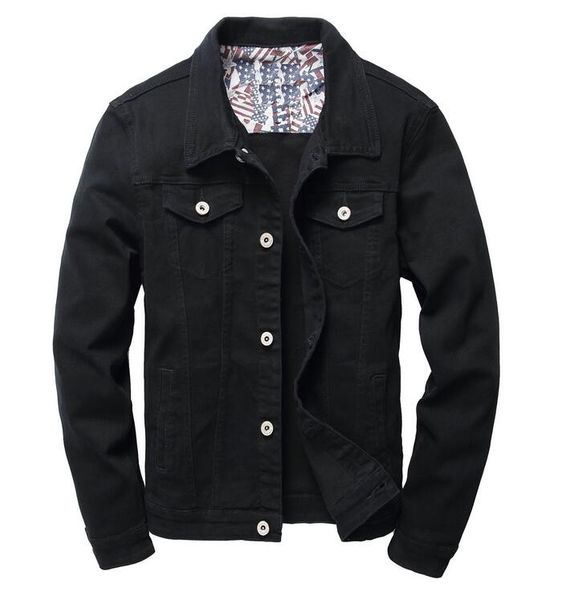 2019 brand men's solid denim jacket studded letter pablo design spring jacket jean coats single-breasted size s-xxxl, Black;brown
2019 brand men's solid denim jacket studded letter pablo design spring jacket jean coats single-breasted size s-xxxl, Black;brown
