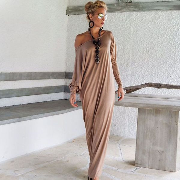 autumn maxi loose slash neck dress for women ladies beach cover up off shoulder elegant long sleeve dresses loose kaftan
autumn maxi loose slash neck dress for women ladies beach cover up off shoulder elegant long sleeve dresses loose kaftan