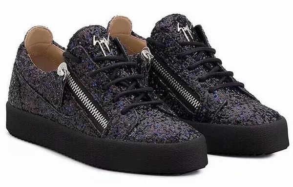 NEW Zanotti Italy Designer Shoes Genuine Leather Casual Shoe Golden Zipper Men and Women Low Top Luxury Sneakers Trainers 35-47
NEW Zanotti Italy Designer Shoes Genuine Leather Casual Shoe Golden Zipper Men and Women Low Top Luxury Sneakers Trainers 35-47