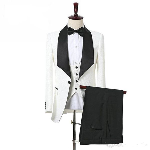 new slim fit ivory men suits wedding groom tuxedos 3 pieces (jacket+pants+vest) bridegroom suits groomsman prom wear blazer 316, Black;gray
new slim fit ivory men suits wedding groom tuxedos 3 pieces (jacket+pants+vest) bridegroom suits groomsman prom wear blazer 316, Black;gray
