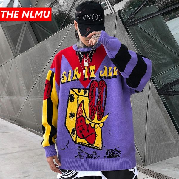 harajuku knitted sweaters men hip hop print pullover sweater streetwear male fashion winter 2019 clothing wg479, White;black
harajuku knitted sweaters men hip hop print pullover sweater streetwear male fashion winter 2019 clothing wg479, White;black
