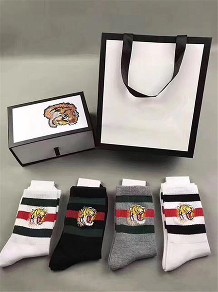 fashion 4 color four pairs ace embroidery tiger head socks antibacterial deodorant cotton fashion sport socks send with box''gg�, White;pink
fashion 4 color four pairs ace embroidery tiger head socks antibacterial deodorant cotton fashion sport socks send with box''gg�, White;pink