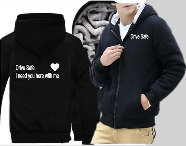 drive safe i need you here with me hoodie / couple keychain hoodie / husband gift boyfriend gift thick zipper jacket, Black
drive safe i need you here with me hoodie / couple keychain hoodie / husband gift boyfriend gift thick zipper jacket, Black