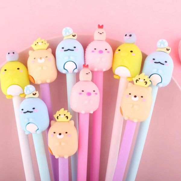 2 pcs/lot cute sumikko gurashi gel pen signature pen gift escolar papelaria school office supply promotional gift
2 pcs/lot cute sumikko gurashi gel pen signature pen gift escolar papelaria school office supply promotional gift