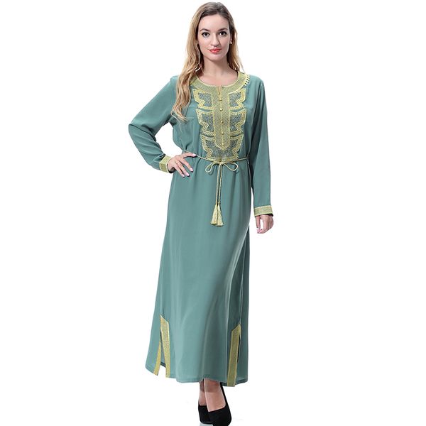 fashion women muslim dress o neck long sleeve plus size 3xl middle east saudi arabia abaya turkish robe musulmane, Red
fashion women muslim dress o neck long sleeve plus size 3xl middle east saudi arabia abaya turkish robe musulmane, Red