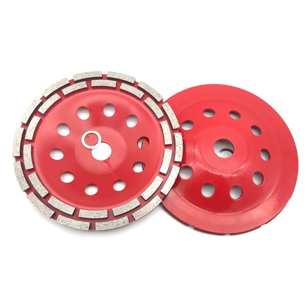 5" 6" 7" pro diamond double row cup wheel hard concrete field stone grinding cut hard concrete stone brick block pavers wet/d
5" 6" 7" pro diamond double row cup wheel hard concrete field stone grinding cut hard concrete stone brick block pavers wet/d