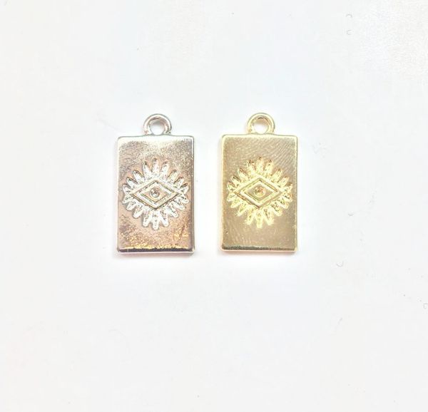 eruifa 20pcs 10*18mm polished eye rectangle coin wholesell necklace,earring bracelet jewelry diy handmade 2 colors, Bronze;silver
eruifa 20pcs 10*18mm polished eye rectangle coin wholesell necklace,earring bracelet jewelry diy handmade 2 colors, Bronze;silver