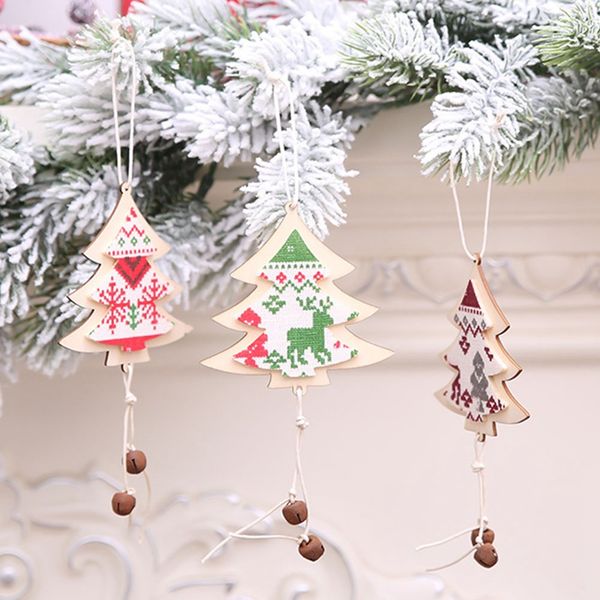 1pc wooden christmas tree bell pendants xmas tree hanging decorations new year party pendant decor christmas supplies
1pc wooden christmas tree bell pendants xmas tree hanging decorations new year party pendant decor christmas supplies