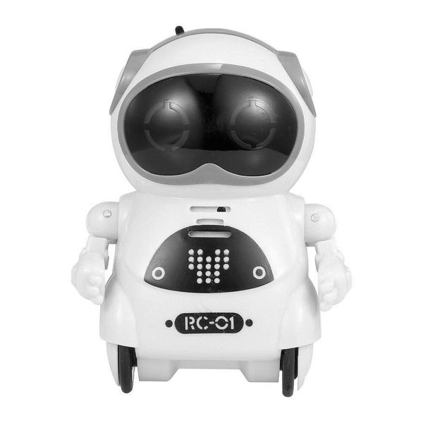 goolsky 939a rc pocket robot talking interactive dialogue voice recognition record singing dancing telling story mini robot toy y200317
goolsky 939a rc pocket robot talking interactive dialogue voice recognition record singing dancing telling story mini robot toy y200317