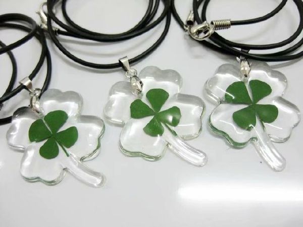 yqtdmy 12 pcs fashion shamrock four leaf clover lucid with leaf shape pendant hot, Silver
yqtdmy 12 pcs fashion shamrock four leaf clover lucid with leaf shape pendant hot, Silver