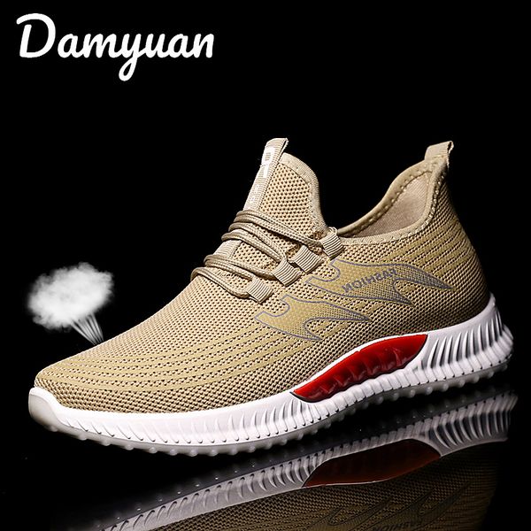 damyuan 2019 men's sports outdoor shoes men sneaker elastic knitting breathable vamp running shoes casual zapatos de hombre, Black
damyuan 2019 men's sports outdoor shoes men sneaker elastic knitting breathable vamp running shoes casual zapatos de hombre, Black