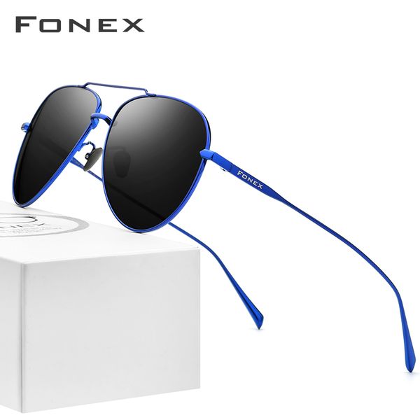 fonex pure titanium polarized sunglasses men aviation sun glasses for men 2019 new driving outdoor aviador uv400 shades 8507, White;black
fonex pure titanium polarized sunglasses men aviation sun glasses for men 2019 new driving outdoor aviador uv400 shades 8507, White;black