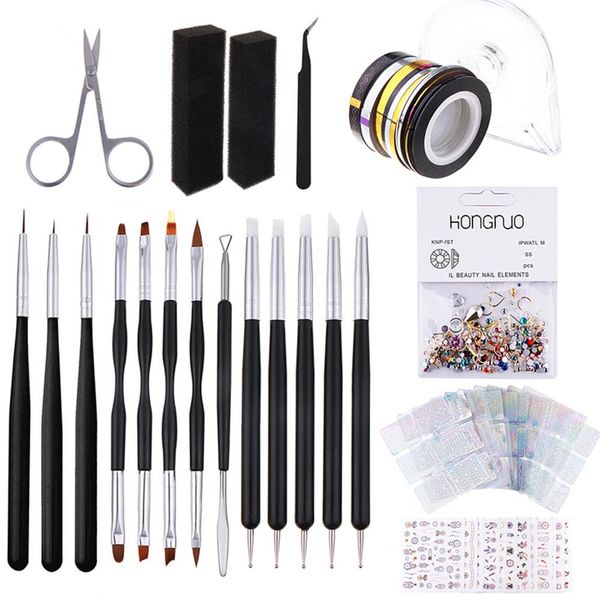 acryic powder nail art decorations kit brush cuticle revitalizer oil pen tools nail tips brush pen sticker set
acryic powder nail art decorations kit brush cuticle revitalizer oil pen tools nail tips brush pen sticker set