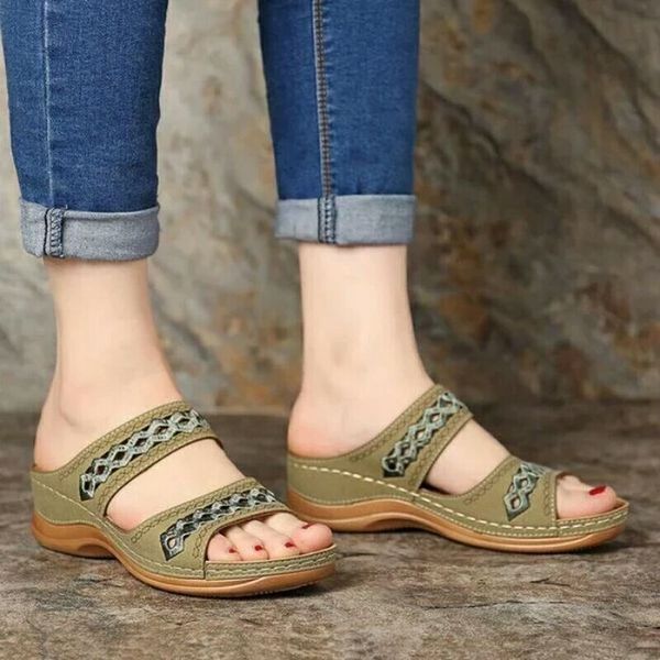 women's summer open toe comfy sandals super soft orthopedic low heels walking sandals corrector cusion, Black
women's summer open toe comfy sandals super soft orthopedic low heels walking sandals corrector cusion, Black