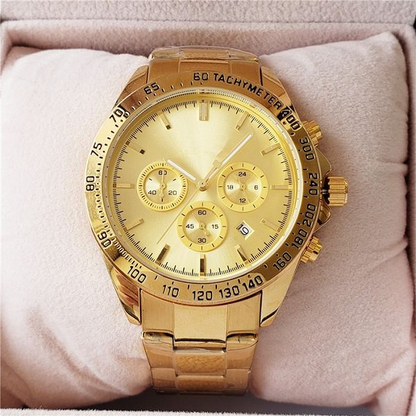 watch 44mm steel band wristband quartz waterproof mens designers mens and womens models fashion with luxury boss watches, Slivery;brown
watch 44mm steel band wristband quartz waterproof mens designers mens and womens models fashion with luxury boss watches, Slivery;brown
