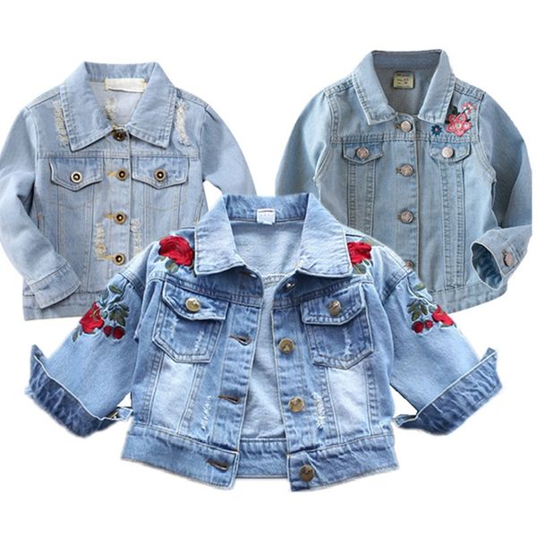 girl denim jacket coat flower embroidery new fashion children's spring autumn coat kids jacket baby girl's baby, Blue;gray
girl denim jacket coat flower embroidery new fashion children's spring autumn coat kids jacket baby girl's baby, Blue;gray