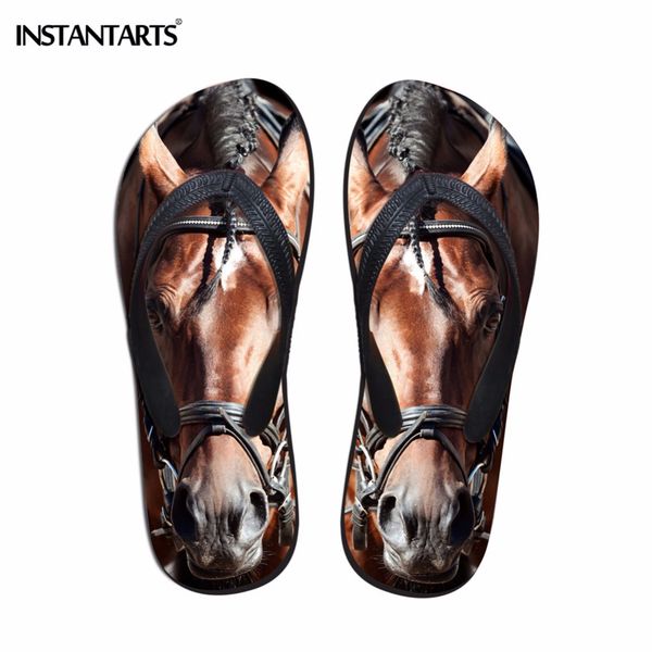 instantarts women summer flip flops 3d cute animal crazy horse dog pattern soft slip-on slippers mujer flats beach shoes slides, Black
instantarts women summer flip flops 3d cute animal crazy horse dog pattern soft slip-on slippers mujer flats beach shoes slides, Black