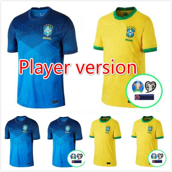 player version 2019 brazil copa america home away yellow soccer jersey 19 20 #11 p.coutinho soccer shirt #12 marcelo football uniforms, Black;yellow
player version 2019 brazil copa america home away yellow soccer jersey 19 20 #11 p.coutinho soccer shirt #12 marcelo football uniforms, Black;yellow