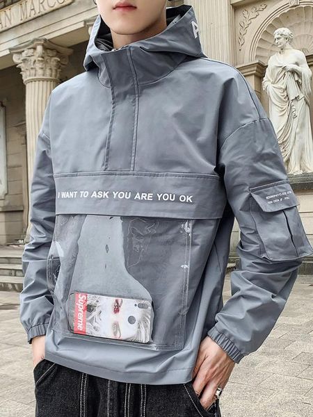 casual bomber jacket men fashion personality windproof street male streetwear hip hop jacket windbreaker ee9jk, Black;brown
casual bomber jacket men fashion personality windproof street male streetwear hip hop jacket windbreaker ee9jk, Black;brown