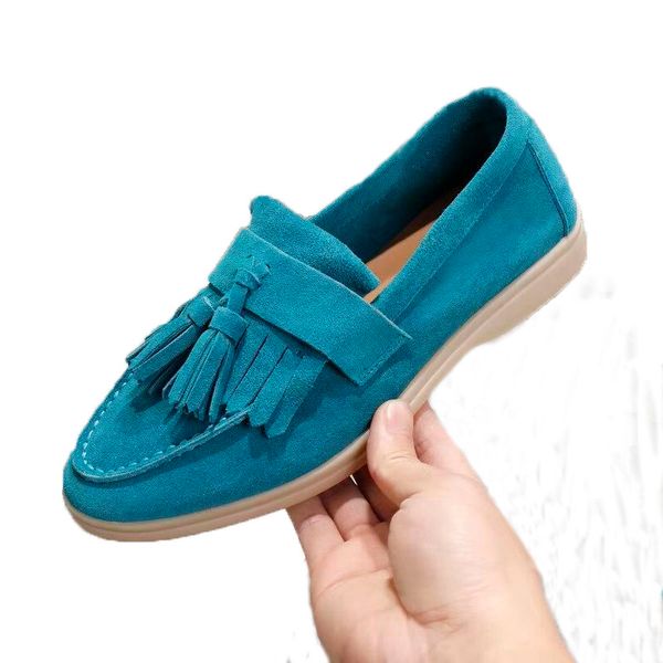 new fringe femme kidsuede loafers shoes cozy real leather casual shoes woman fashion outwear slip-on walk for ladies, Black
new fringe femme kidsuede loafers shoes cozy real leather casual shoes woman fashion outwear slip-on walk for ladies, Black