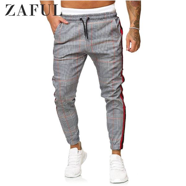 zaful men casual pants drawstring houndstooth print contrast striped jogger pants fashion soft ong trousers, Black
zaful men casual pants drawstring houndstooth print contrast striped jogger pants fashion soft ong trousers, Black
