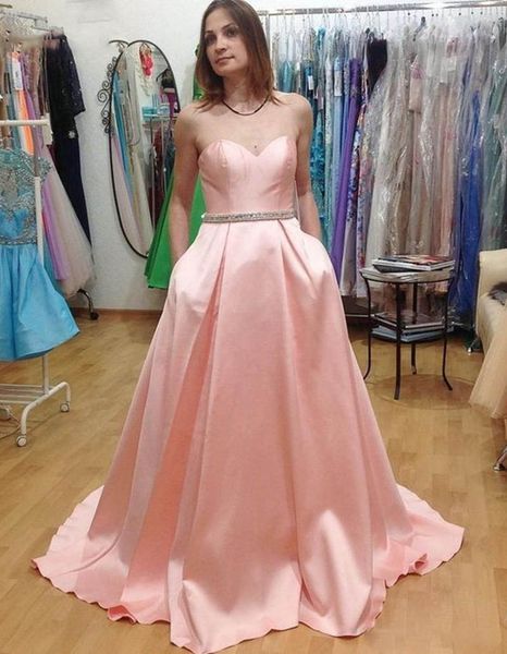 simple blush pink prom dresses long sweethart a line evening gowns with beading formal party gowns, Black;red
simple blush pink prom dresses long sweethart a line evening gowns with beading formal party gowns, Black;red