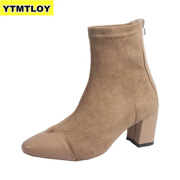2019 women shoes winter autumn casual women high heels pumps warm ankle boots shoes splice, Black
2019 women shoes winter autumn casual women high heels pumps warm ankle boots shoes splice, Black