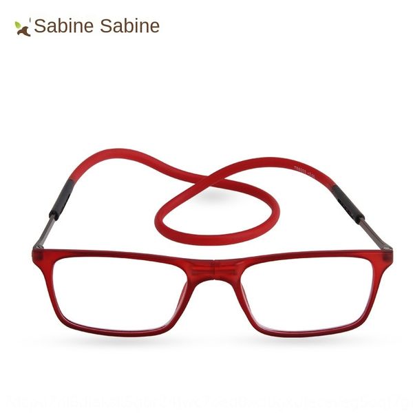 men's and women's portable folding neck presbyopic glasses magnet presbyopic glasses, Silver
men's and women's portable folding neck presbyopic glasses magnet presbyopic glasses, Silver