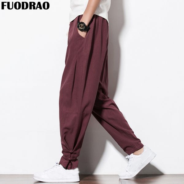 fuodrao harajuku harem pants men chinese style casual pants men cotton breathable trousers streetwear plus size 5xl f006, Black
fuodrao harajuku harem pants men chinese style casual pants men cotton breathable trousers streetwear plus size 5xl f006, Black