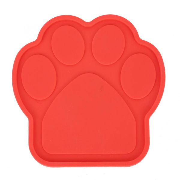 new silicone non-slip pet dog lick food pad mat cute paw shape with fixing suction cup for bathing groming pet tools
new silicone non-slip pet dog lick food pad mat cute paw shape with fixing suction cup for bathing groming pet tools