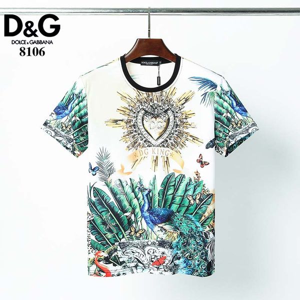 2020 new short-sleeved personality men's t-shirt summer youth tide brand compassionate tiger print round neck rest, White;black
2020 new short-sleeved personality men's t-shirt summer youth tide brand compassionate tiger print round neck rest, White;black