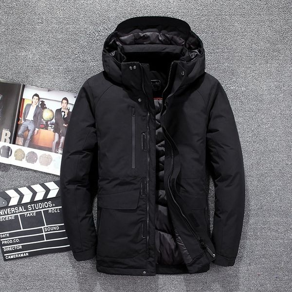 2018 warm men down jacket loose winter coat mens casual outwear thicken long jackets clothing quality coats, Black
2018 warm men down jacket loose winter coat mens casual outwear thicken long jackets clothing quality coats, Black
