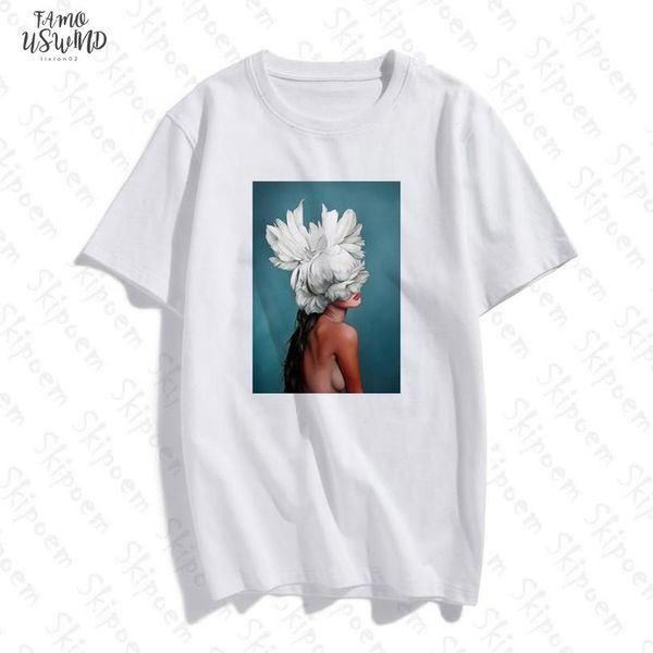new cotton harajuku aesthetics tshirt flowers feather print short sleeve amp; tees fashion short casual couple t shirt, White
new cotton harajuku aesthetics tshirt flowers feather print short sleeve amp; tees fashion short casual couple t shirt, White