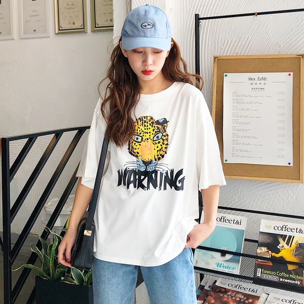 women ulzzang long loose t-shirts female leopard r streetwear t shirt harajuku soft trendy girl tees casual white top
women ulzzang long loose t-shirts female leopard r streetwear t shirt harajuku soft trendy girl tees casual white top