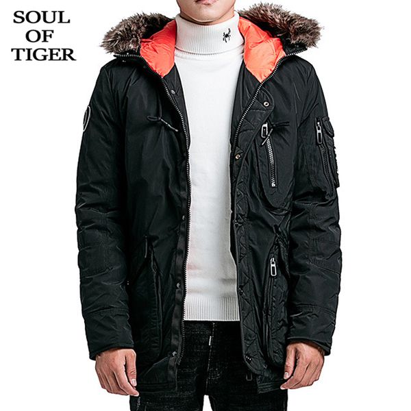 soul of tiger 2019 korean fashion style winter fur warm clothing mens zipper cotton padded jackets male vintage oversized coats, Black
soul of tiger 2019 korean fashion style winter fur warm clothing mens zipper cotton padded jackets male vintage oversized coats, Black