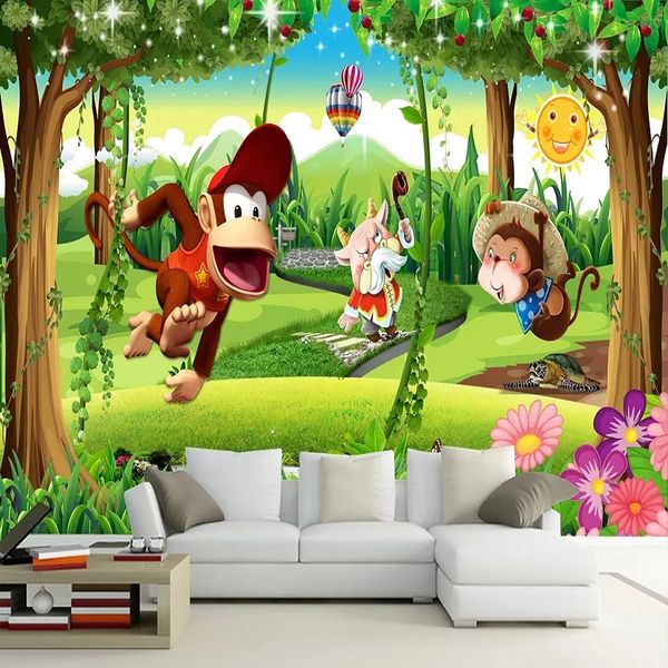 new custom large mural 3d wallpaper cute cartoon animal world child bedroom mural tv back wall decor deep 5d embossed
new custom large mural 3d wallpaper cute cartoon animal world child bedroom mural tv back wall decor deep 5d embossed