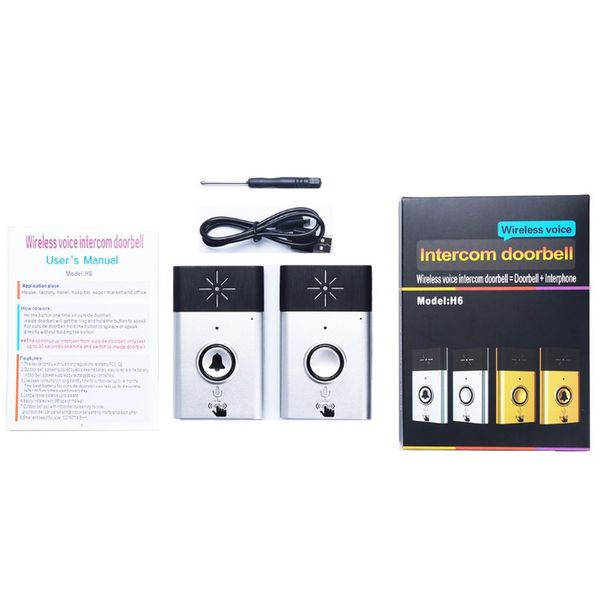 wireless intercom doorbell home voice intercom doorbell support two-way intercom professional penetration
wireless intercom doorbell home voice intercom doorbell support two-way intercom professional penetration