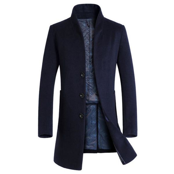 2017 autumn and winter men's jacket coat business jacket overcoat windbreaker solid color slim ing, Black
2017 autumn and winter men's jacket coat business jacket overcoat windbreaker solid color slim ing, Black