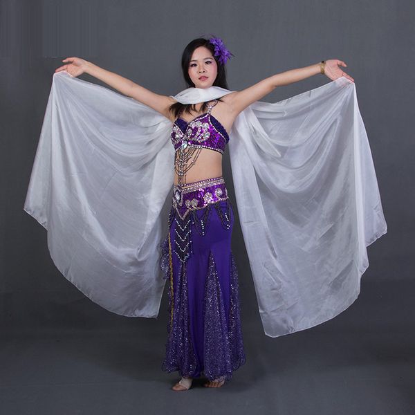 8 colors dyed 100% pure natural silk veils for belly dance 270cm long for dancer show on the stage hand veil, Black;red
8 colors dyed 100% pure natural silk veils for belly dance 270cm long for dancer show on the stage hand veil, Black;red