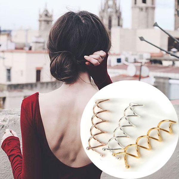 5pcs women hair braider twist barrette hairpins gold spiral spin screw hair clips bun maker stick styling accessories tool
5pcs women hair braider twist barrette hairpins gold spiral spin screw hair clips bun maker stick styling accessories tool